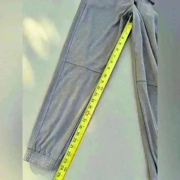 Zara Faux Suede Jogging Pants Women’s size small - Picture 4 of 13